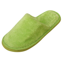 Load image into Gallery viewer, Slippers Men Winter Fleece House Shoes Floor Lovers Home Shoes Warm Soft Flats Solid  Men Shoes Indoor Slip-On Shoes  #YL5