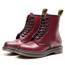 Load image into Gallery viewer, 2019 New Men Boots For Martin Boots Genuine Leather Dr Motocycle Boots Warm Ankle Boots Winter Shoes Men Shoes Plus Size 47 48