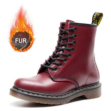 Load image into Gallery viewer, 2019 New Men Boots For Martin Boots Genuine Leather Dr Motocycle Boots Warm Ankle Boots Winter Shoes Men Shoes Plus Size 47 48