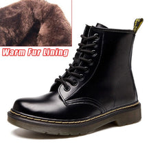 Load image into Gallery viewer, 2019 New Men Boots For Martin Boots Genuine Leather Dr Motocycle Boots Warm Ankle Boots Winter Shoes Men Shoes Plus Size 47 48